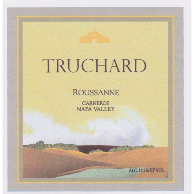 Truchard Estate Roussanne 2012 Front Label