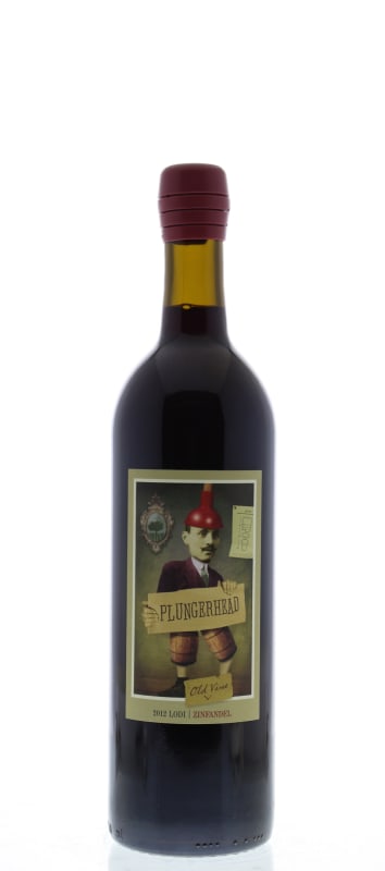 Plungerhead Lodi Zinfandel 2012 Front Bottle Shot