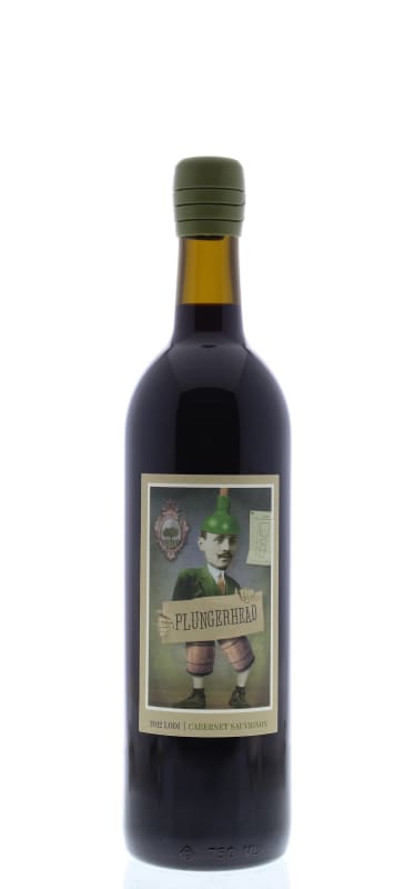 Plungerhead Lodi Cabernet Sauvignon 2012 Front Bottle Shot