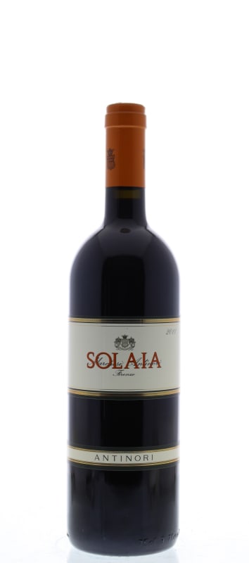 Marchesi Antinori Solaia 2011 Front Bottle Shot
