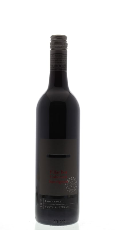 Pillar Box Cabernet Sauvignon 2012 Front Bottle Shot