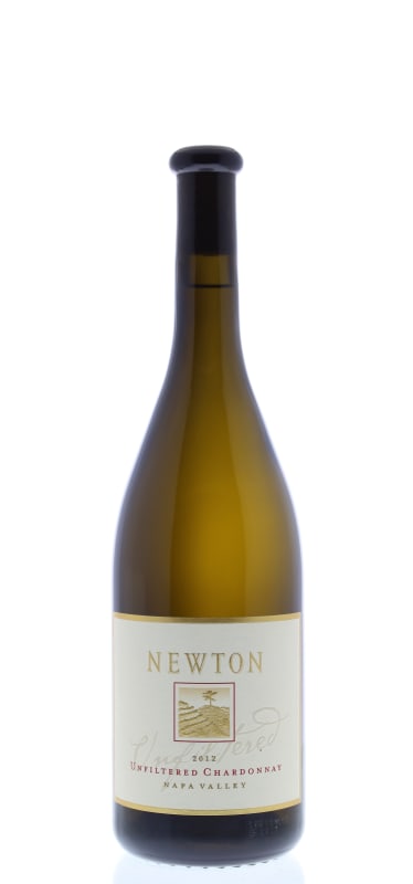 Newton Unfiltered Chardonnay 2012 Front Bottle Shot