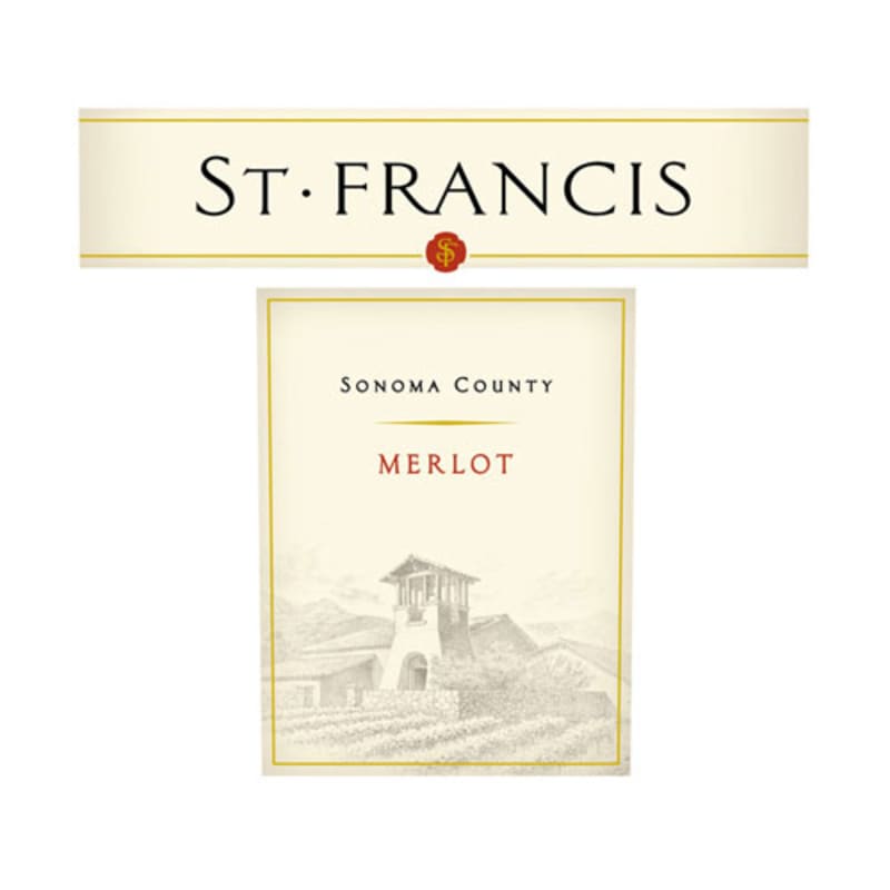 St. Francis Merlot 2010 Front Label