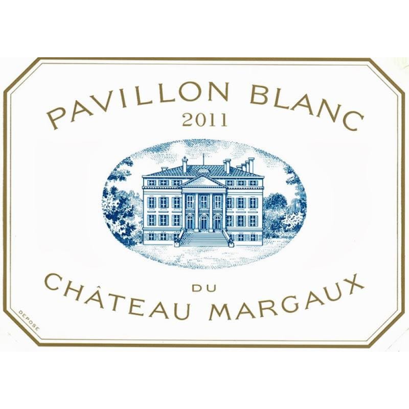 Chateau Margaux Pavillon Blanc 2011 Front Label
