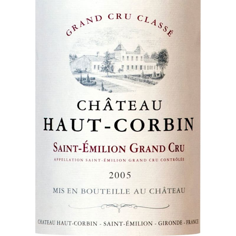 Chateau Haut-Corbin (1.5 Liter Magnum) 2005 Front Label