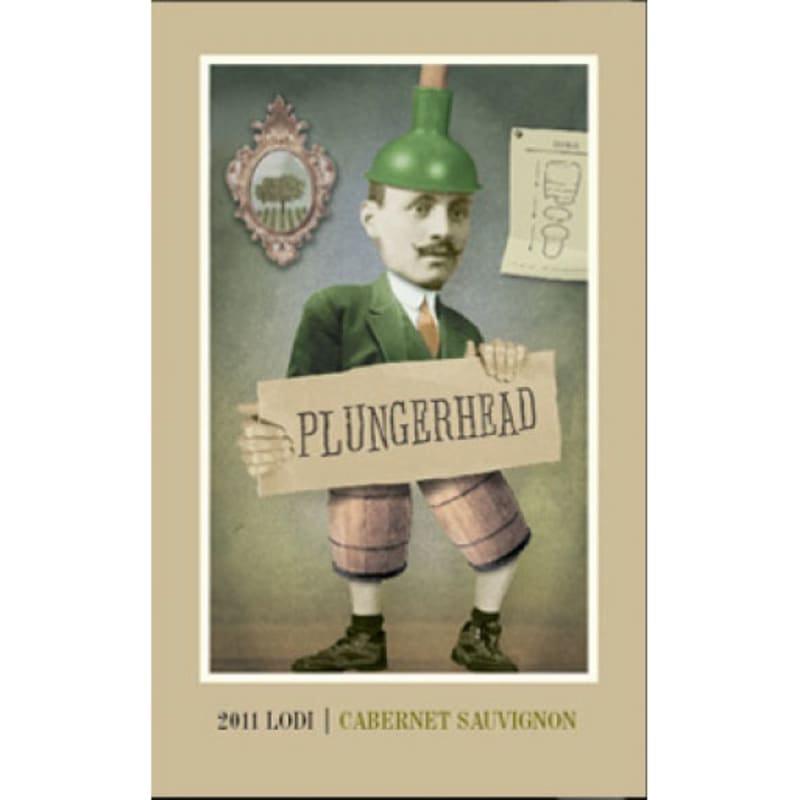 Plungerhead Lodi Cabernet Sauvignon 2011 Front Label