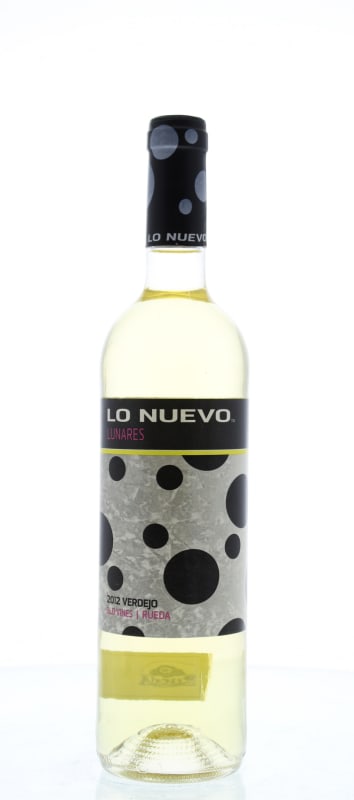 Lo Nuevo Lunares Verdejo 2012 Front Bottle Shot
