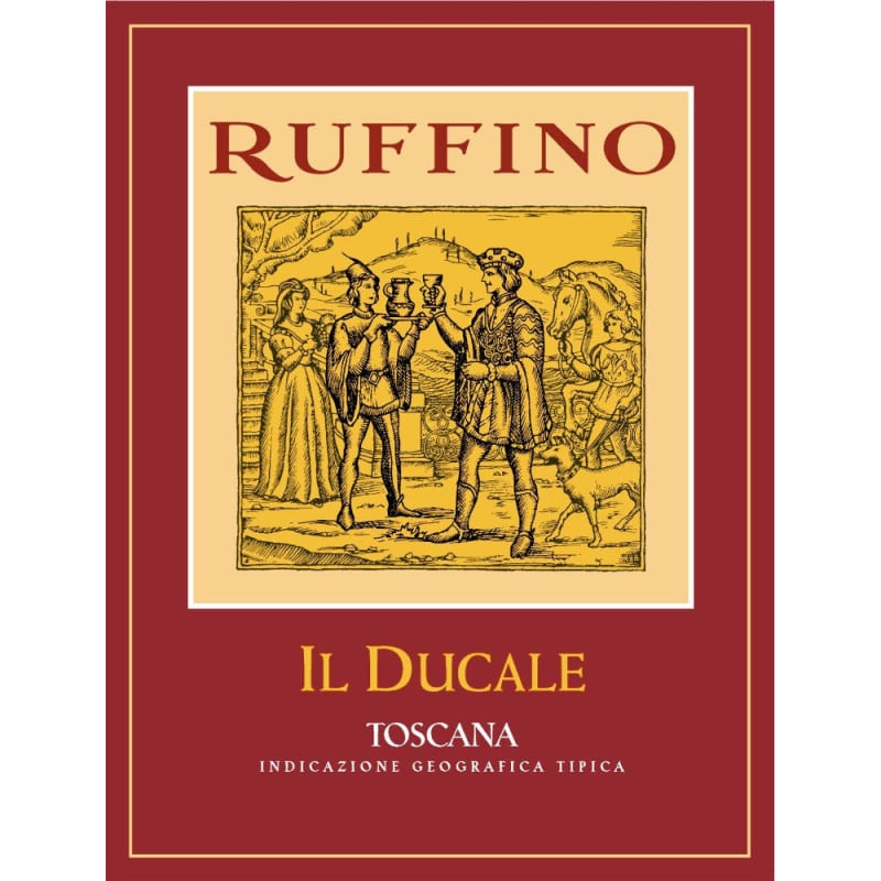 Ruffino Il Ducale 2010 Front Label