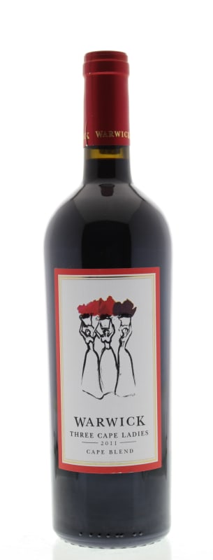 Warwick Three Cape Ladies 2011 Front Bottle Shot
