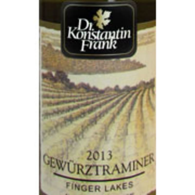 Dr. Konstantin Frank Gewurztraminer 2013 Front Label