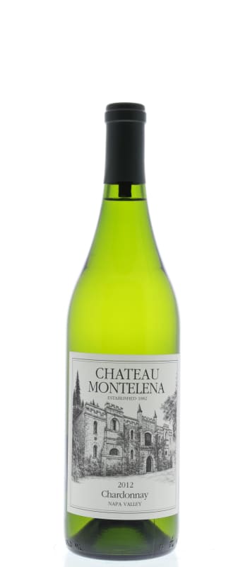 Chateau Montelena Napa Valley Chardonnay 2012 Front Bottle Shot