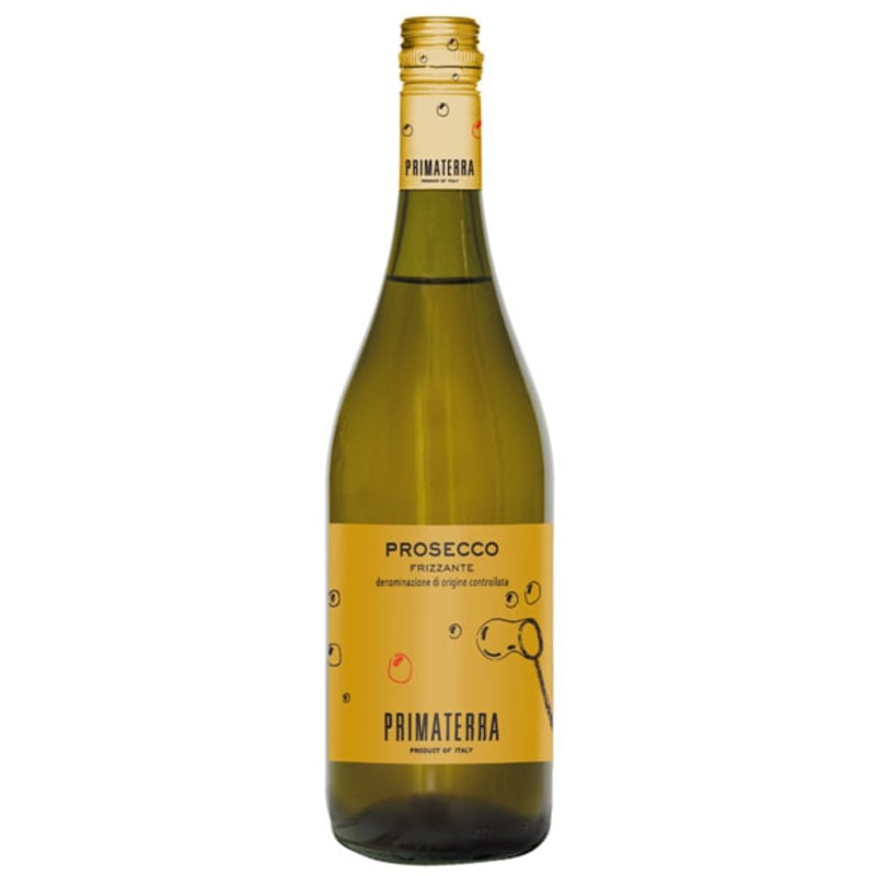 Primaterra Prosecco Front Bottle Shot