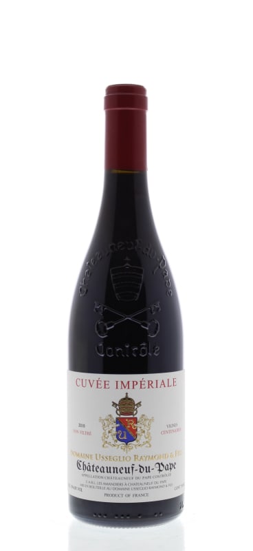 Domaine Raymond Usseglio Chateauneuf-du-Pape Cuvee Imperiale 2010 Front Bottle Shot