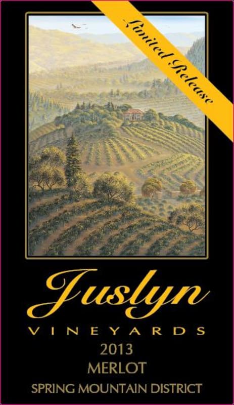 Juslyn Merlot 2013 Front Label