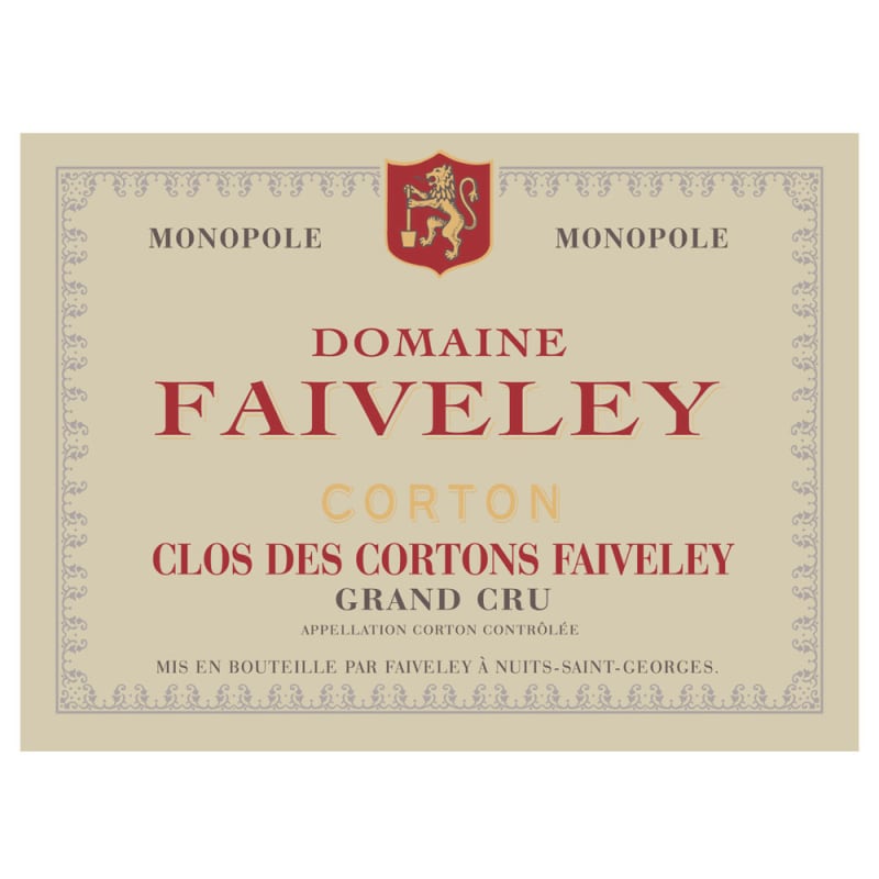 Faiveley Corton 'Clos des Cortons' Monopole (1.5L Magnum) 2005 Front Label