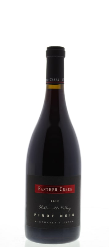 Panther Creek Winemaker's Cuvee Pinot Noir 2012 Front Bottle Shot