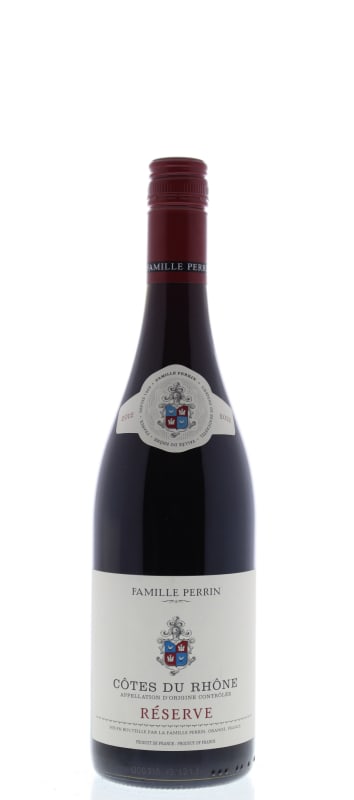 Famille Perrin Reserve Cotes du Rhone Rouge 2012 Front Bottle Shot