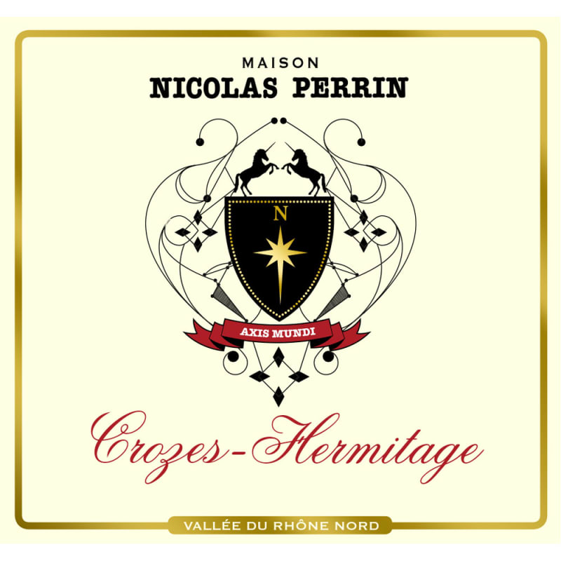 Maison Nicolas Perrin Crozes-Hermitage 2012 Front Label