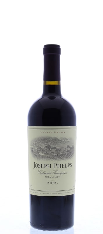 Joseph Phelps Cabernet Sauvignon 2012 Front Bottle Shot