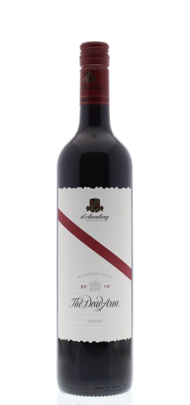 d'Arenberg The Dead Arm Shiraz 2010 Front Bottle Shot