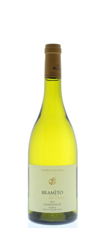Marchesi Antinori Castello della Sala Bramito Chardonnay 2013 Front Bottle Shot