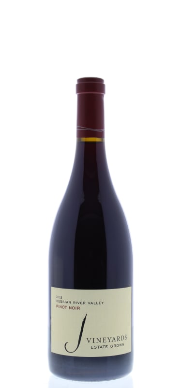 J Vineyards Russian River Pinot Noir 2013 Front Bottle Shot