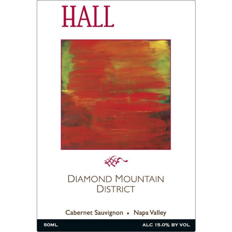Hall Diamond Mountain District Cabernet Sauvignon 2010 Front Label