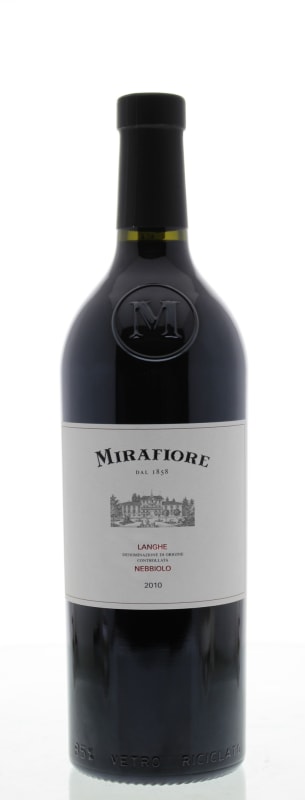 Mirafiore Langhe Nebbiolo 2010 Front Bottle Shot