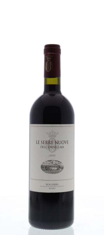 Ornellaia Le Serre Nuove 2012 Front Bottle Shot