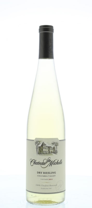 Chateau Ste. Michelle Dry Riesling 2013 Front Bottle Shot