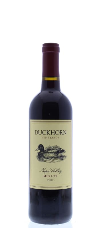 Duckhorn Napa Valley Merlot 2012 Front Bottle Shot