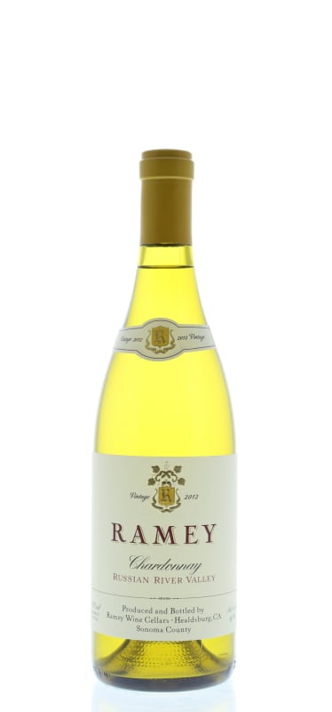 Ramey Russian River Chardonnay 2012 Front Bottle Shot