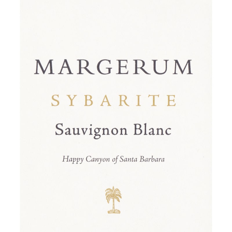Margerum Sybarite Sauvignon Blanc 2013 Front Label