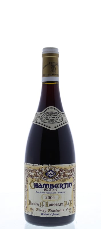 Domaine Armand Rousseau Chambertin Grand Cru 2004 Front Bottle Shot