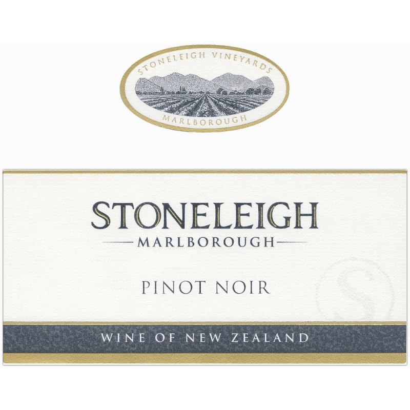 Stoneleigh Pinot Noir 2012 Front Label
