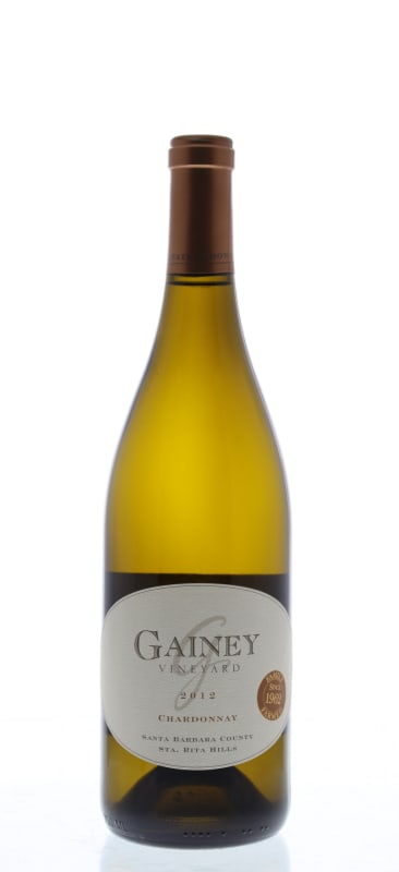 Gainey Chardonnay 2012 Front Bottle Shot