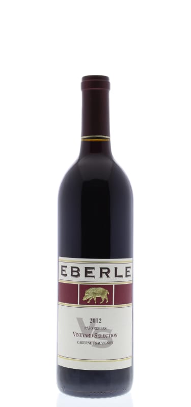 Eberle Vineyard Selection Cabernet Sauvignon 2012 Front Bottle Shot