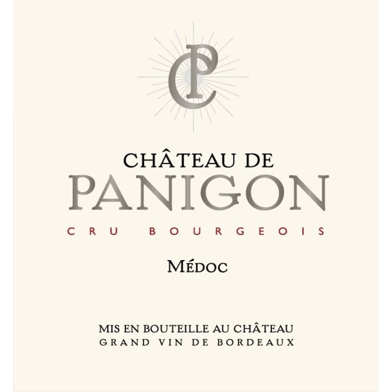 Chateau de Panigon 2011 Front Label
