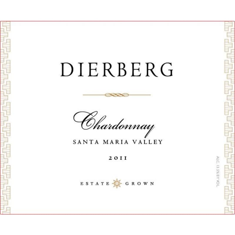 Dierberg Chardonnay 2011 Front Label