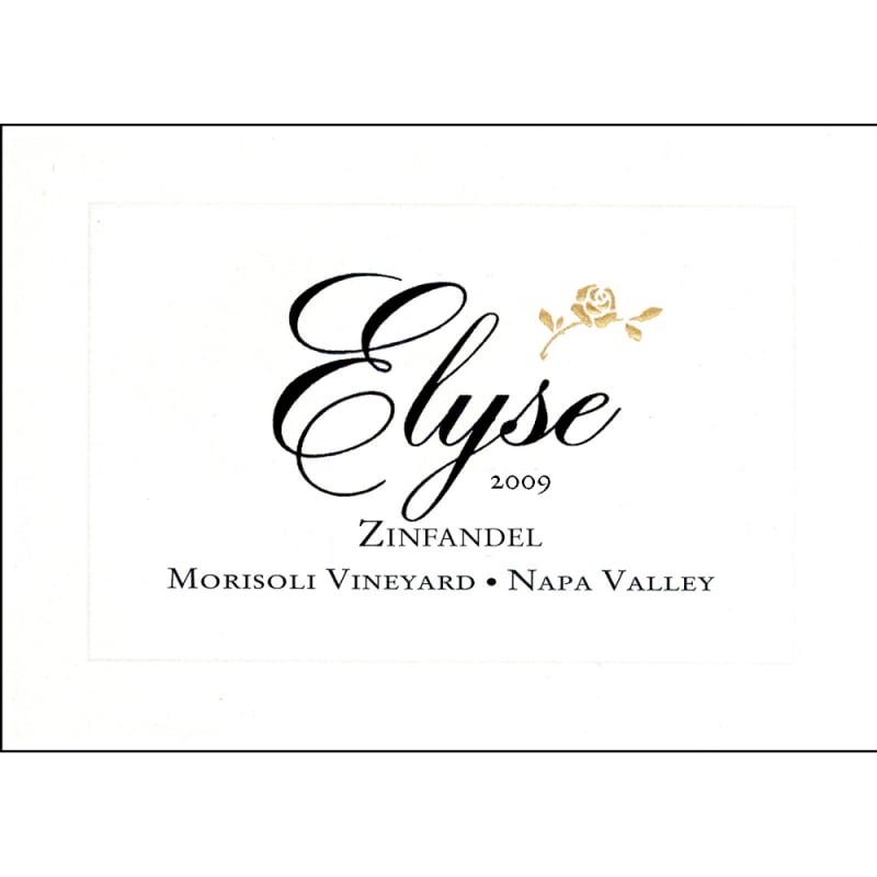 Elyse Morisoli Vineyard Zinfandel 2009 Front Label
