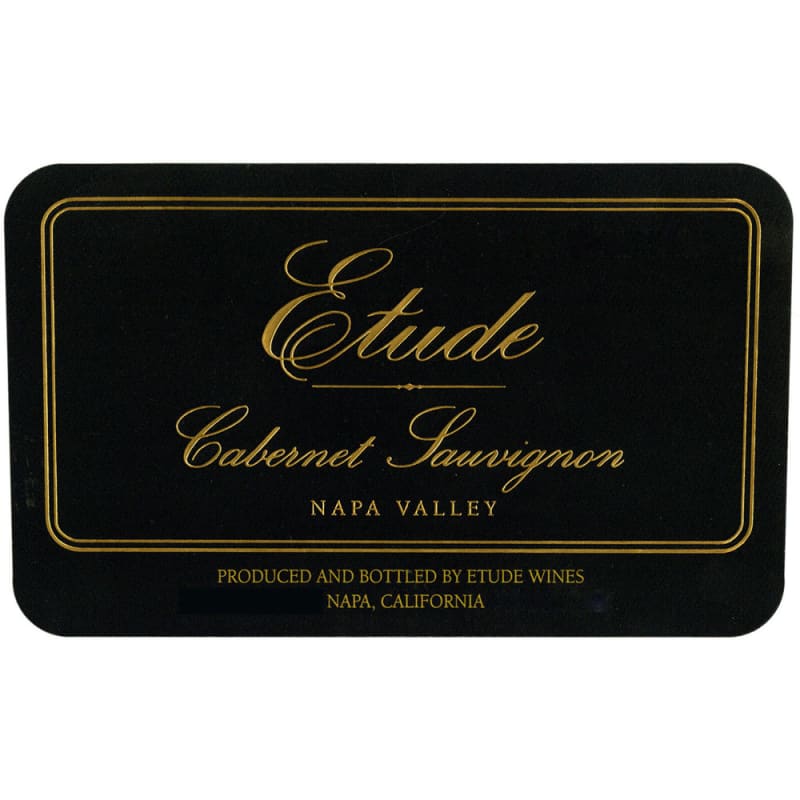 Etude Napa Valley Cabernet Sauvignon 2011 Front Label