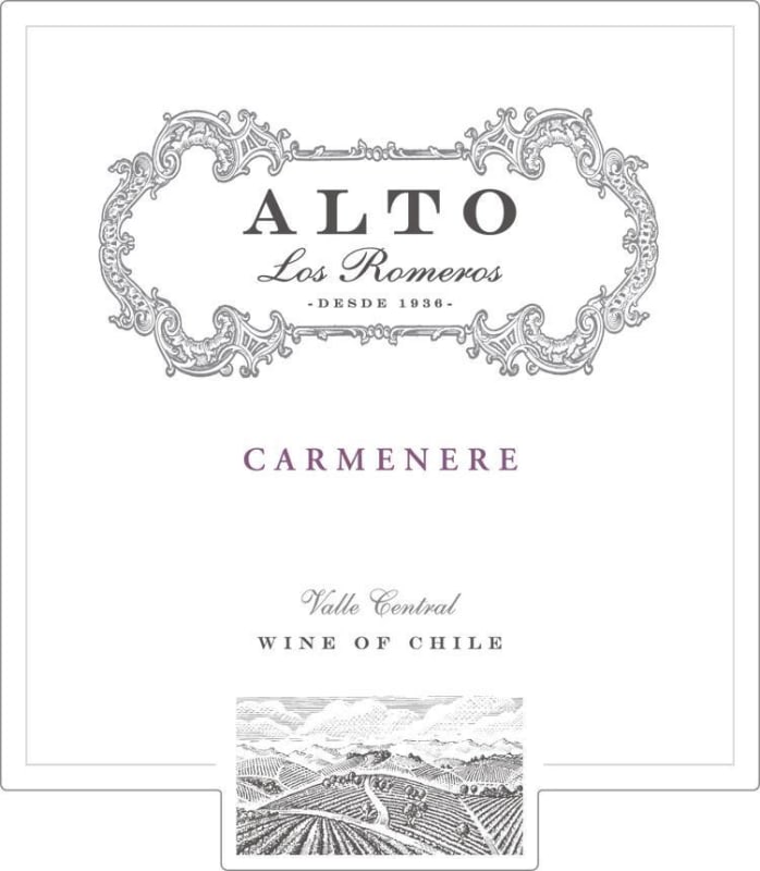 Luis Felipe Edwards Alto Los Romeros Carmenere 2011 Front Label