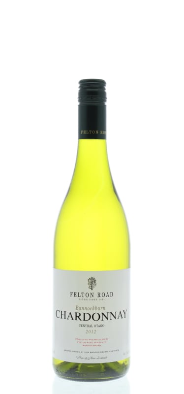 Felton Road Block 2 Chardonnay 2012 Front Bottle Shot