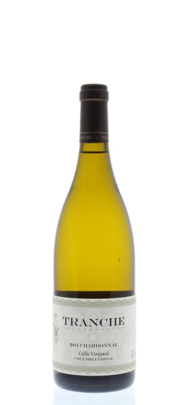 Tranche Cellars Chardonnay 2011 Front Bottle Shot