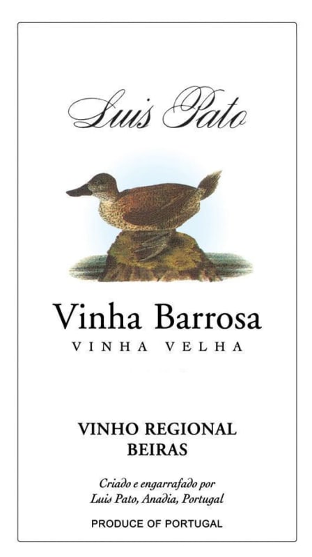 Luis Pato Vinha Barrosa Vinha Velhas 2012 Front Label