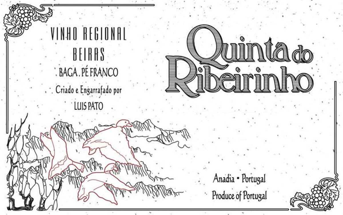 Luis Pato Quinta do Ribeirinho Pe Franco 2008 Front Label