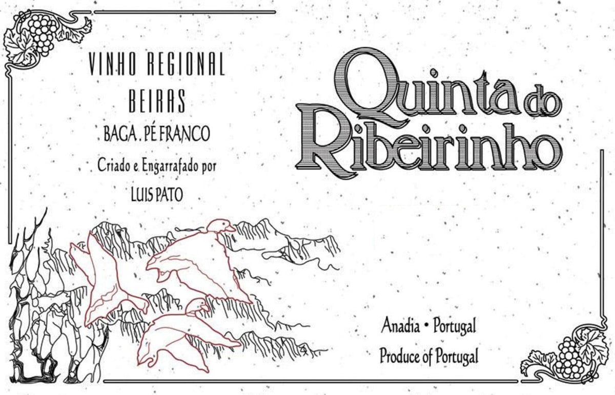 Luis Pato Quinta do Ribeirinho Pe Franco 2011 Front Label