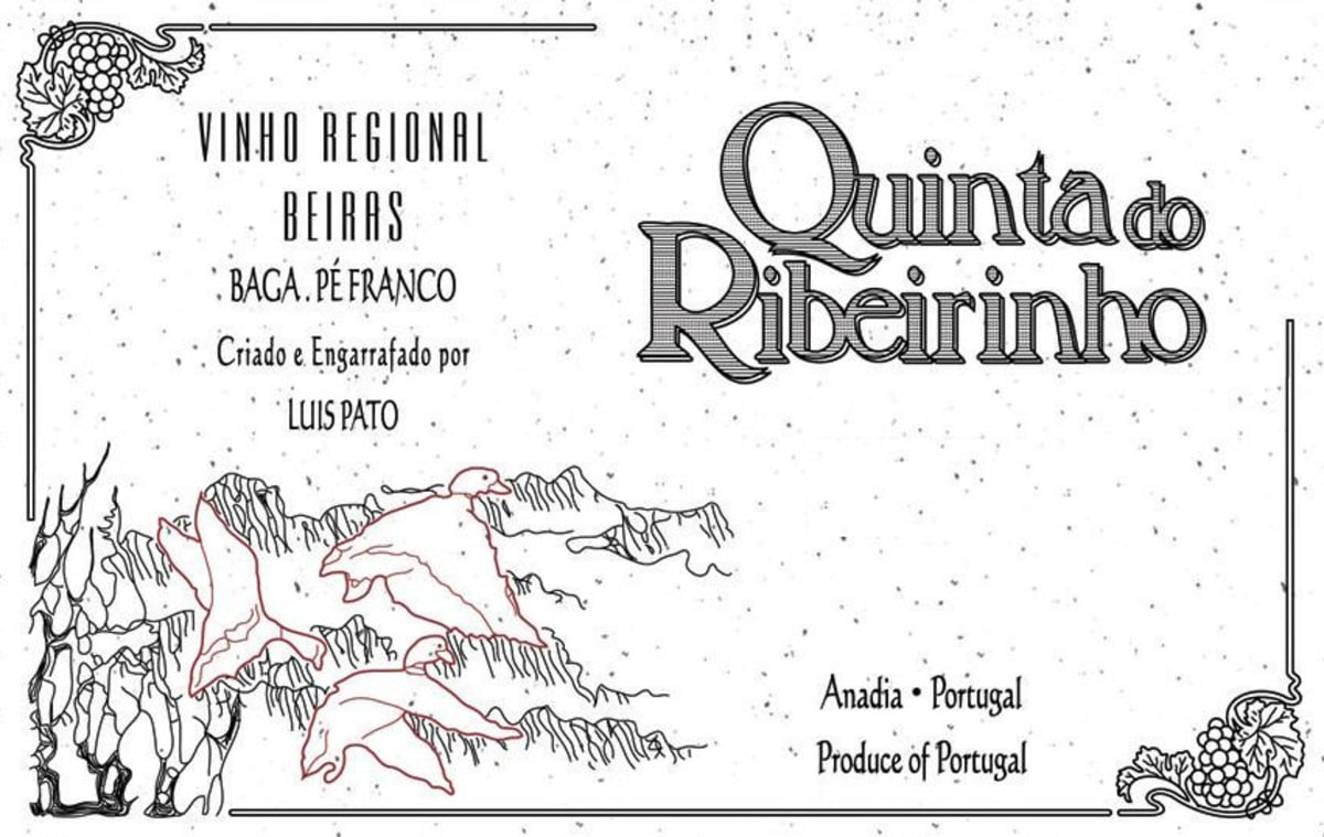 Luis Pato Quinta do Ribeirinho Pe Franco 2010 Front Label