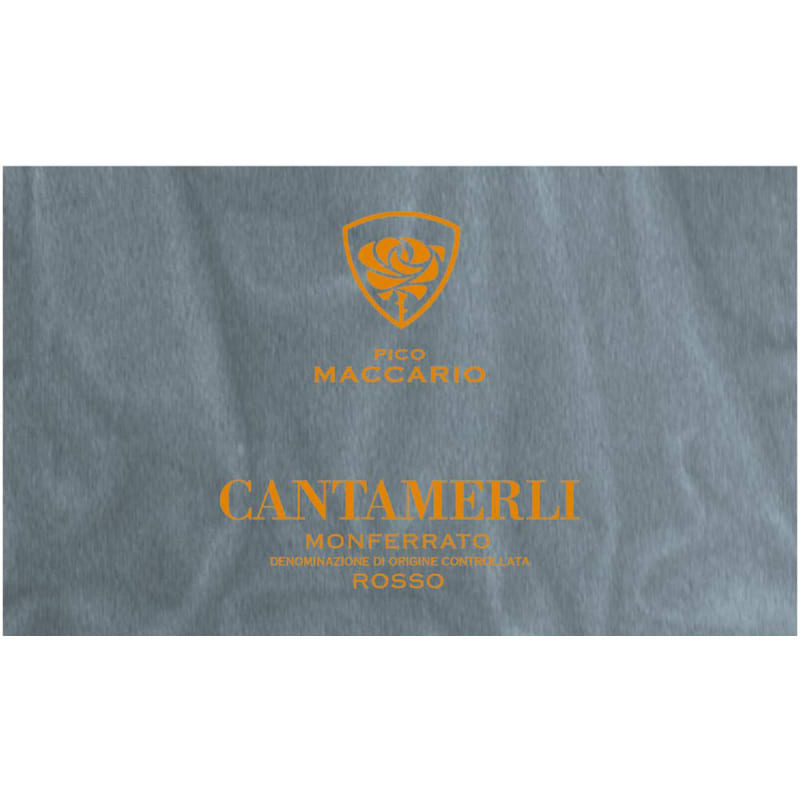 Pico Maccario Monferrato Rosso Cantamerli 2011 Front Label