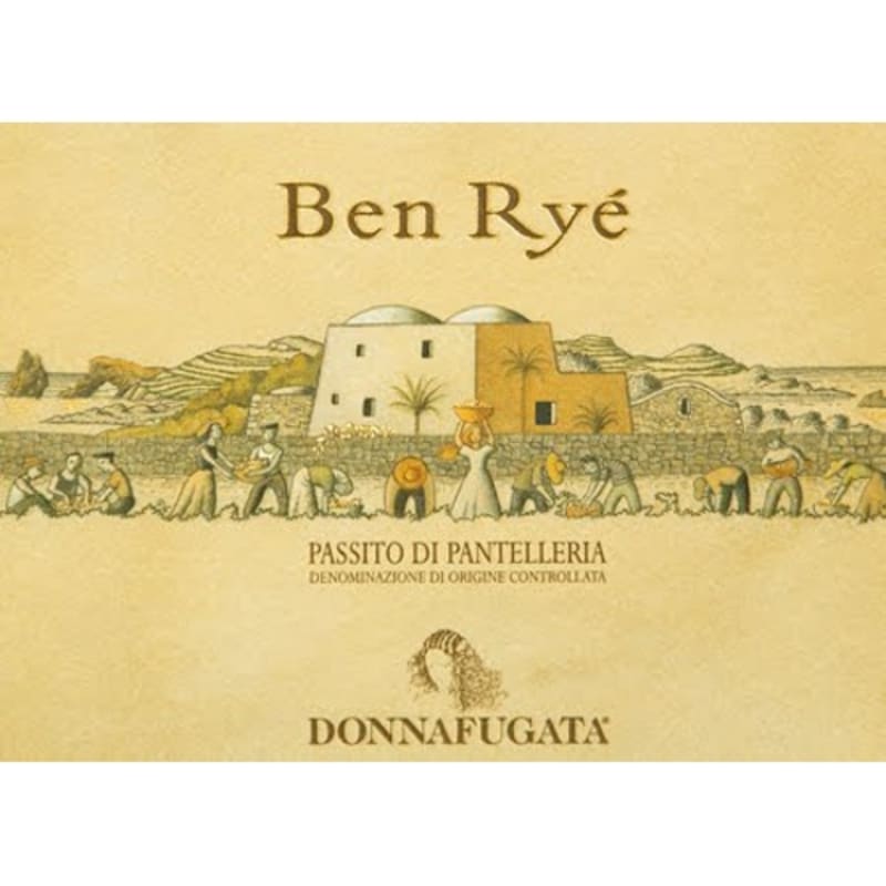 Donnafugata Ben Rye (375ML half-bottle) 2012 Front Label